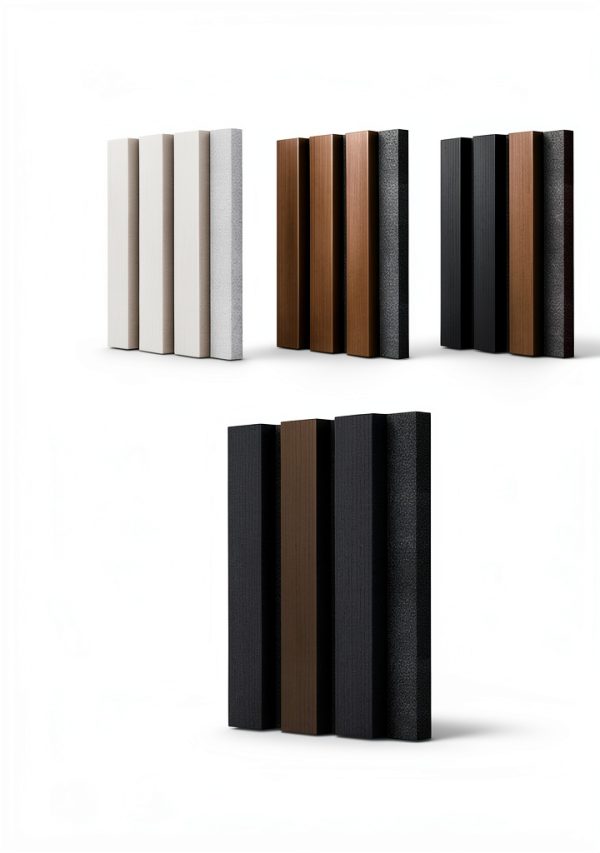 ZRJT Wood Slatwall Panels Sample 3 Colors Acoustic Design-1