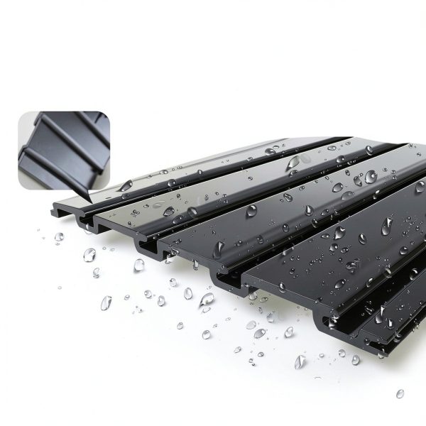 Eiruaw PVC Slatwall Panels 4x8ft Garage Storage Industrial-5