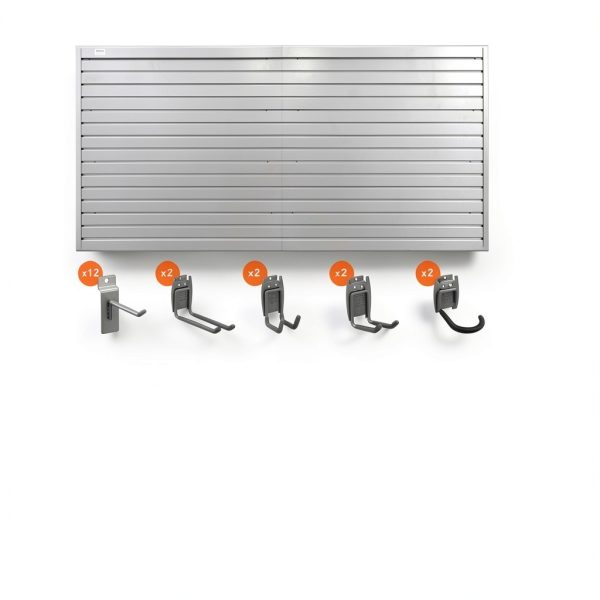 VEVOR WPC Slatwall Panels Durable Universal Groove Design-6
