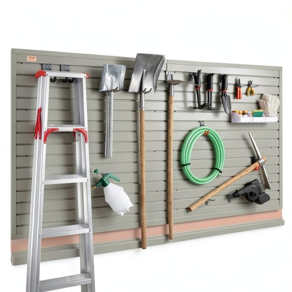 VEVOR WPC Slatwall Panels Durable Universal Groove Design-3