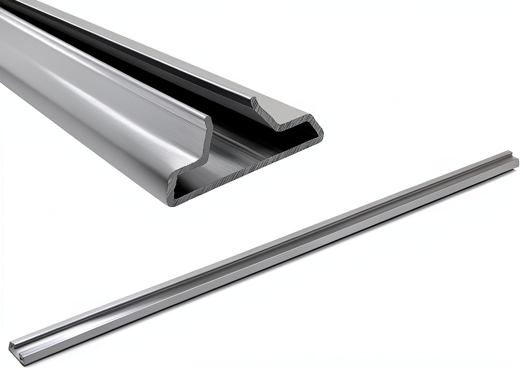 'HUZJIEHUI aluminum slatwall inserts mounted in a garage'