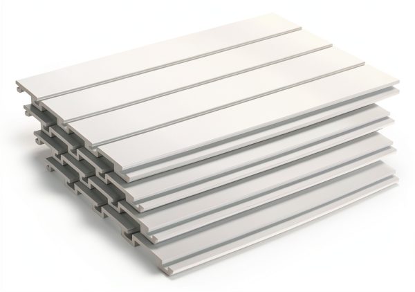 TRINITY Slatwall Panels PVC Wall Mount Durable Storage-0
