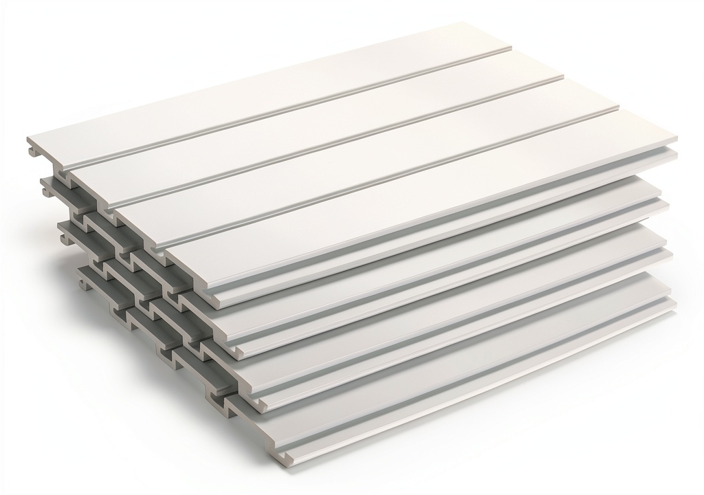 TRINITY slatwall panels installed in a retail display setting
