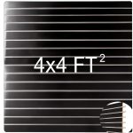 FRAYSCENT MDF Slatwall Panel Heavy Duty Aluminum Retail-0