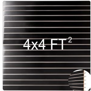 FRAYSCENT MDF Slatwall Panel Heavy Duty Aluminum Retail-0