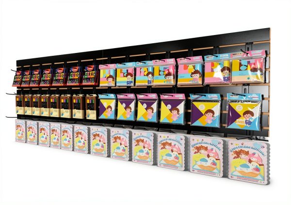 FRAYSCENT MDF Slatwall Panel Heavy Duty Aluminum Retail-5