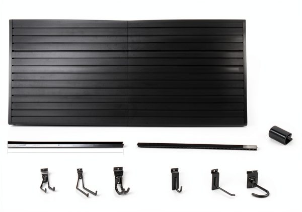 FRAYSCENT Slatwall Panels PVC Non Slip Garage Storage-1