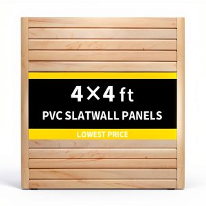 Slatwall Panels HUZJIEHUI PVC Garage Storage Modern Durable-0