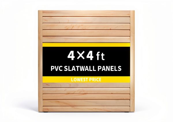 Slatwall Panels HUZJIEHUI PVC Garage Storage Modern Durable-0