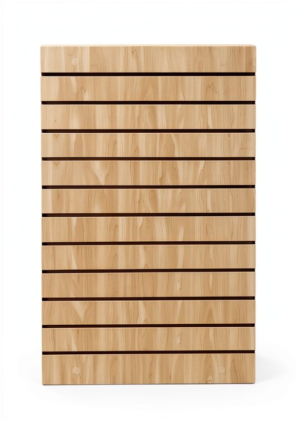 Slatwall Panel FixtureDisplays Maple Wood Retail Store-1