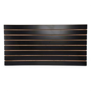 Store Supply Warehouse Slatwall Panels Black MDF Display-0