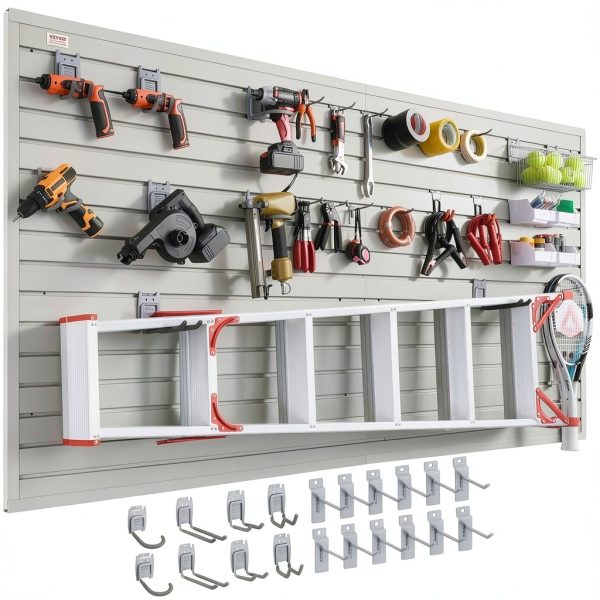 VEVOR WPC Slatwall Panels Durable Universal Groove Design-7