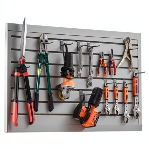 VEVOR Slat Wall Panel PVC Modular Garage Storage-0
