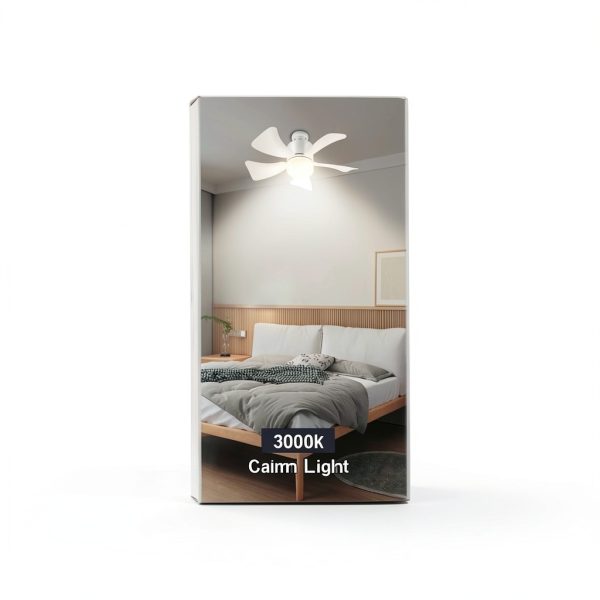 YAT Lighting Ceiling Fan Light 2 in 1 Stepless Dimming Quiet-2