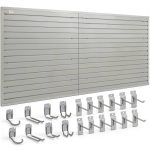 VEVOR WPC Slatwall Panels Durable Universal Groove Design-0