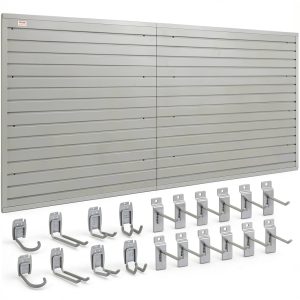 VEVOR WPC Slatwall Panels Durable Universal Groove Design-0