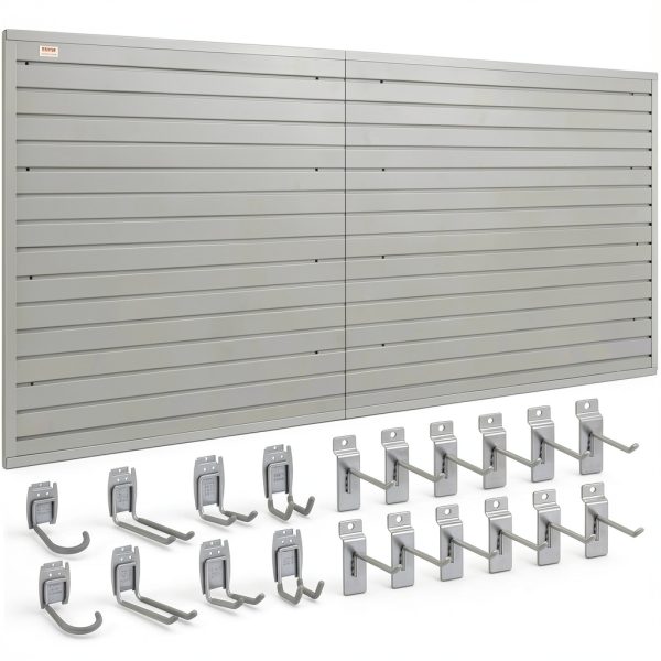 VEVOR WPC Slatwall Panels Durable Universal Groove Design-0