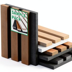ZRJT Wood Slatwall Panels Sample 3 Colors Acoustic Design-0