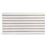 Store Supply Warehouse Slatwall Panels White MDF Pack of 2-0