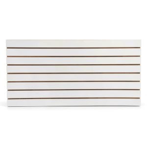 Store Supply Warehouse Slatwall Panels White MDF Pack of 2-0