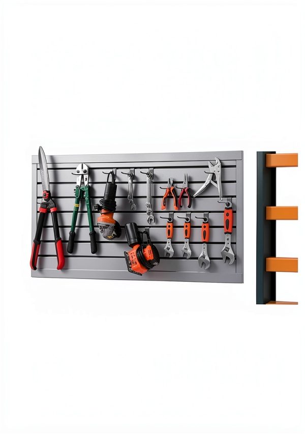 VEVOR Slat Wall Panel PVC Modular Garage Storage-3