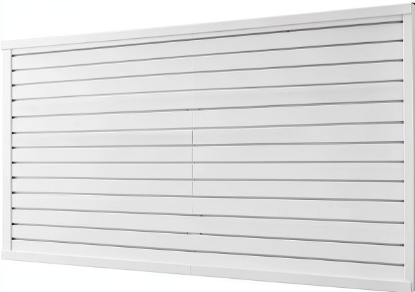 VEVOR PVC Slat Wall Panel Garage Tool Storage White-8