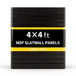 Slatwall Panels MDF Modern Durable Garage Office Display-0