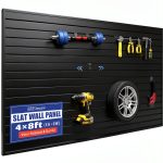 Eiruaw PVC Slatwall Panels 4x8ft Garage Storage Industrial-0