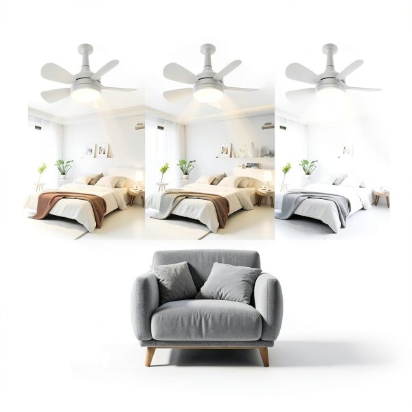 OSTIVE Ceiling Fan Light Remote Control Stepless Dimming-2