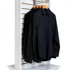 Econoco White Slatwall Merchandiser Heavy Duty Retail-0
