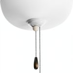 MINKA-AIRE Ceiling Fan Light Kit Etched Swirl Glass Dimmable-0