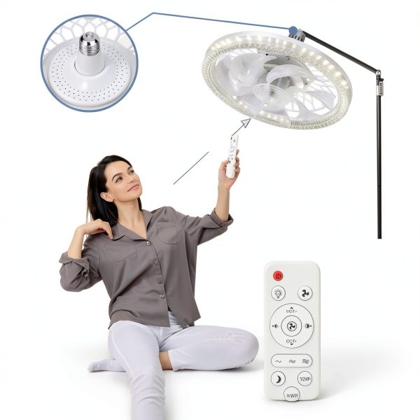 Multifunctional Ceiling Fan with Lighting LANXUD-4