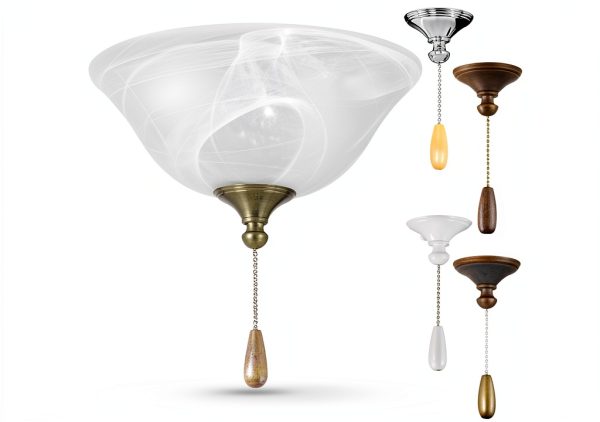 Progress Lighting Ceiling Fan Light Kit Steel-0