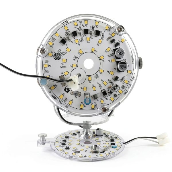 CALIDAKA Ceiling Fan Light Kit Aluminum 18W-2