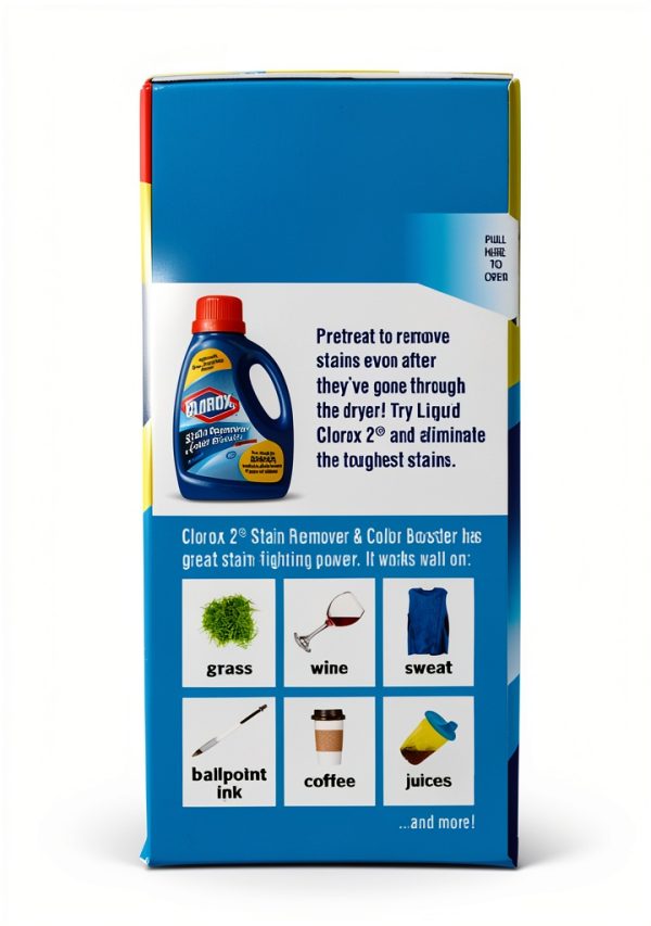 Clorox Stain Remover and Color Booster Powder, 49.2oz (Pack of 4)-3