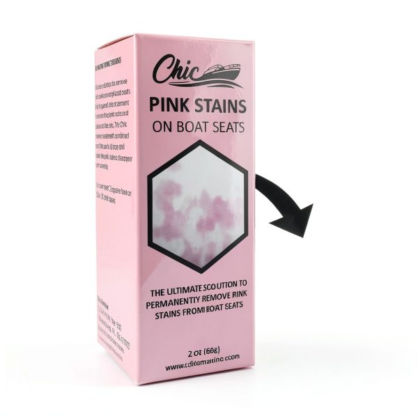Vinyl Pink Stains and Spots Remover by Chic Marine Boat Sofa Cleaner-2