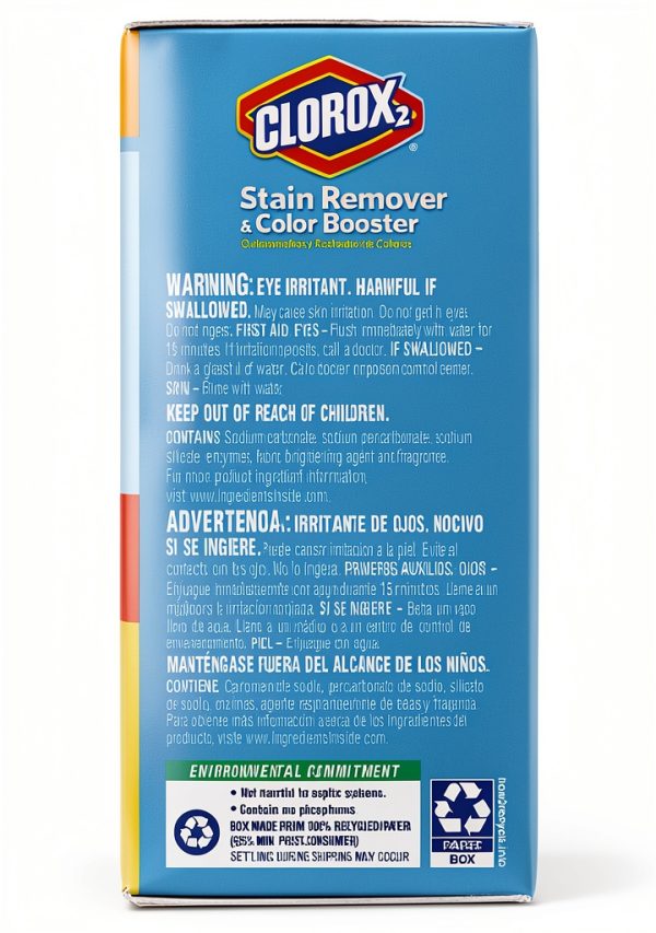 Clorox Stain Remover and Color Booster Powder, 49.2oz (Pack of 4)-2
