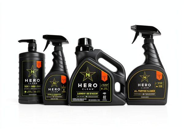 Hero Clean Liquid Laundry Detergent Beaumont 50 oz Odor Defeater-2