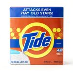 Tide Original Laundry Powder 2 per Carton - Stain Removing, Cold Water-0