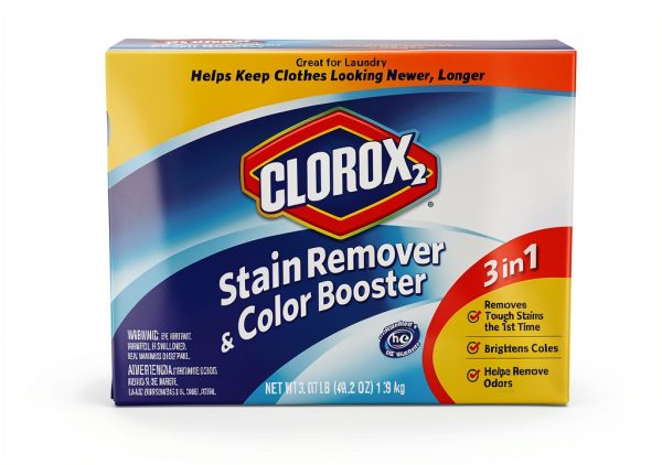 Clorox Stain Remover and Color Booster Powder, 49.2oz (Pack of 4)-0