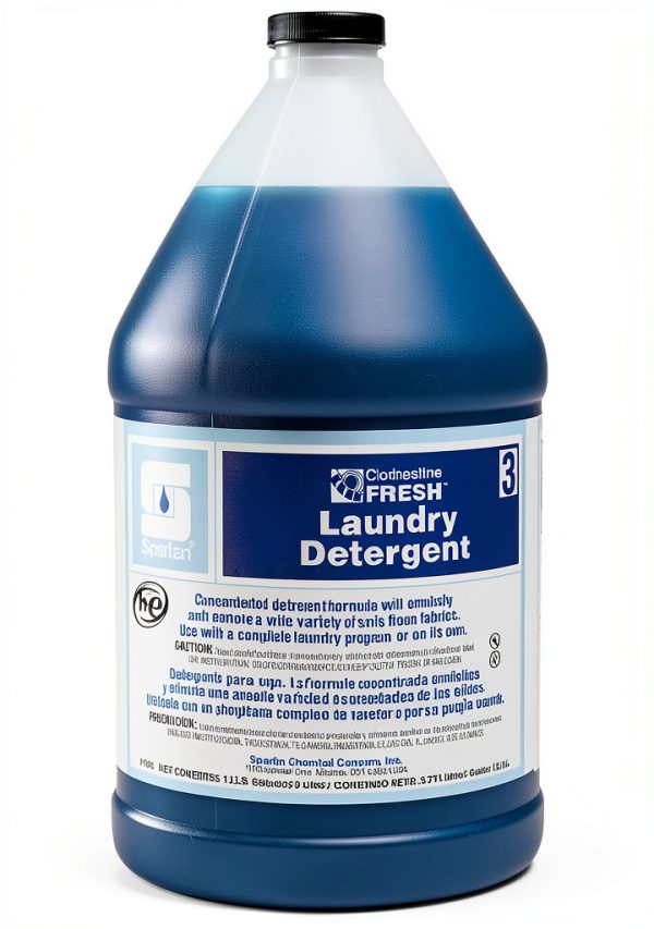 Clothesline Fresh Laundry Detergent 4-Gal - Spartan PH 8-9 Polymer-0