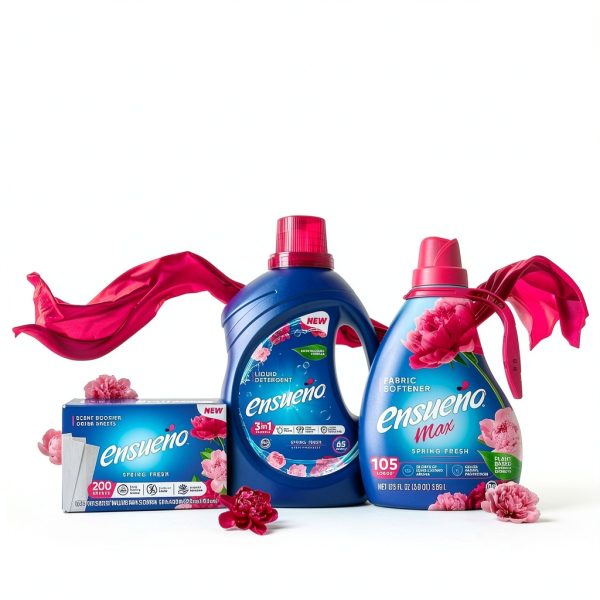 Ensueño Liquid Laundry Detergent Spring Fresh 4 Pack 33.8 fl oz-7