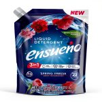 Ensueño Liquid Laundry Detergent Spring Fresh 4 Pack 33.8 fl oz-0