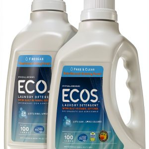 Earth Friendly ECOS Laundry Detergent Pack 100 Fl Oz Biodegradable-0